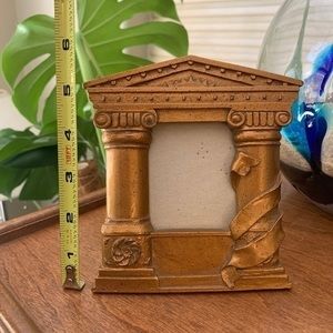 Ancient Greek Gold Columns Photo Frame.